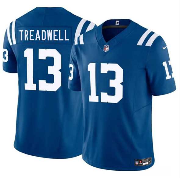 Men & Women & Youth Indianapolis Colts #13 Laquon Treadwell Blue 2025 F.U.S.E. Vapor Limited Stitched Jersey,We sell and wholesale Men & Women & Youth Indianapolis Colts #13 Laquon Treadwell Blue 2025 F.U.S.E. Vapor Limited Stitched Jersey on line form chian!
